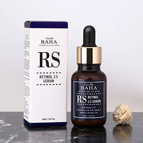 Sérum Au Rétinol Cos De BAHA 2,5% - 30 Ml - Soin Quotidien Anti-âge - Neuf Scellé