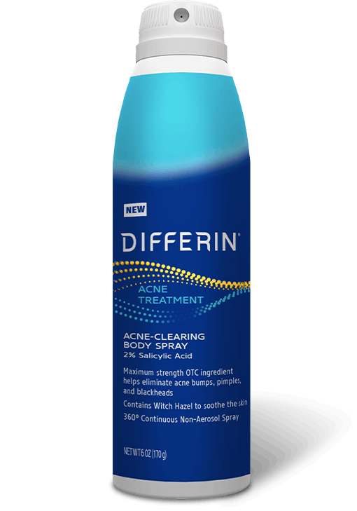 Diffin Spray Review: Differin - Acne-Clearing Body Spray | What's in my jar